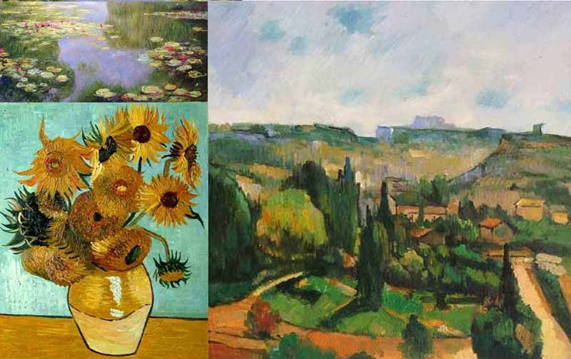Copie de tableau impressionniste