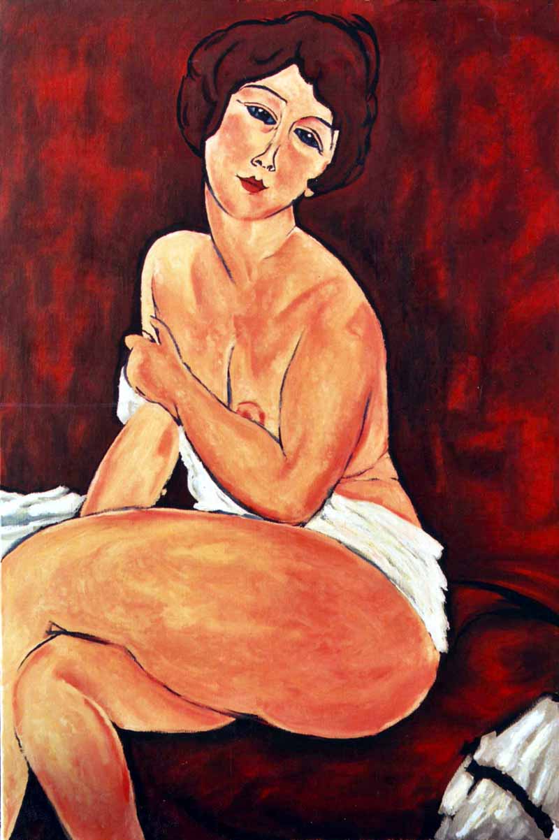 Peinture Modigliani